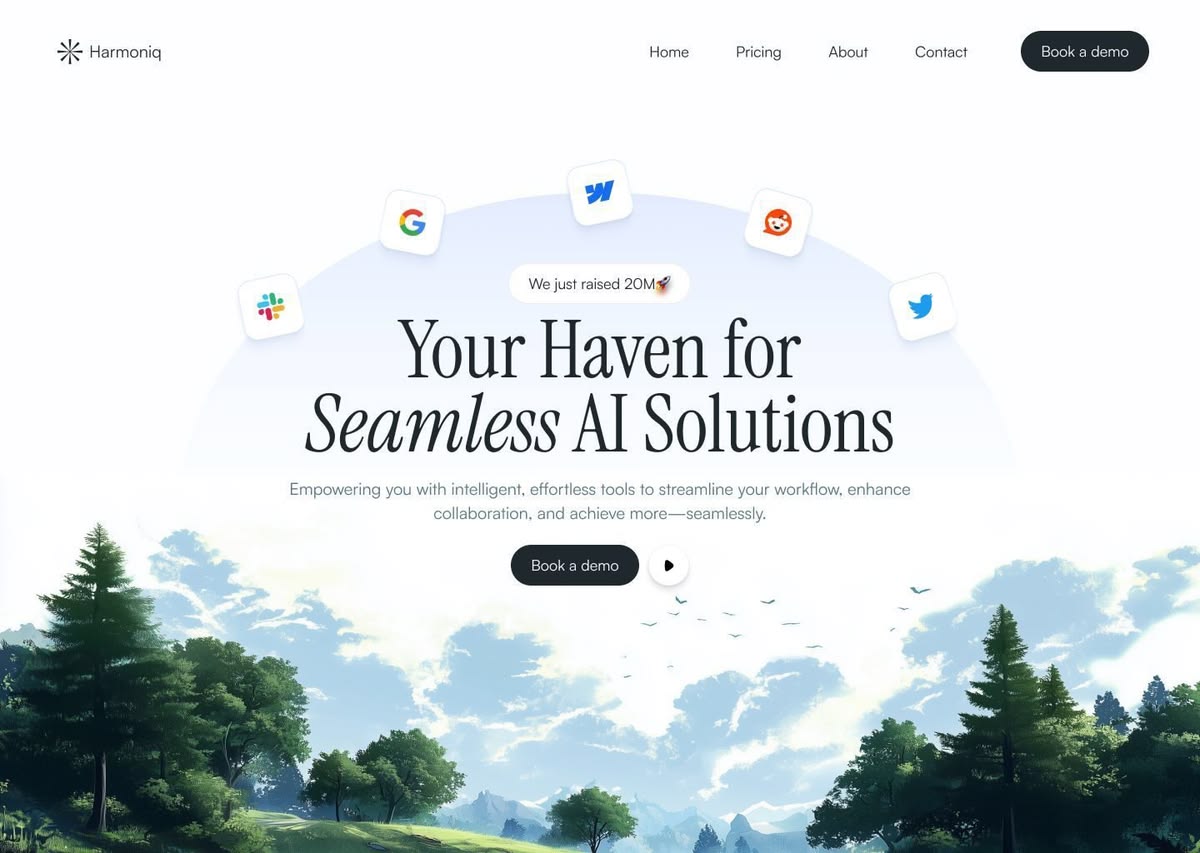 AI SaaS platform dashboard